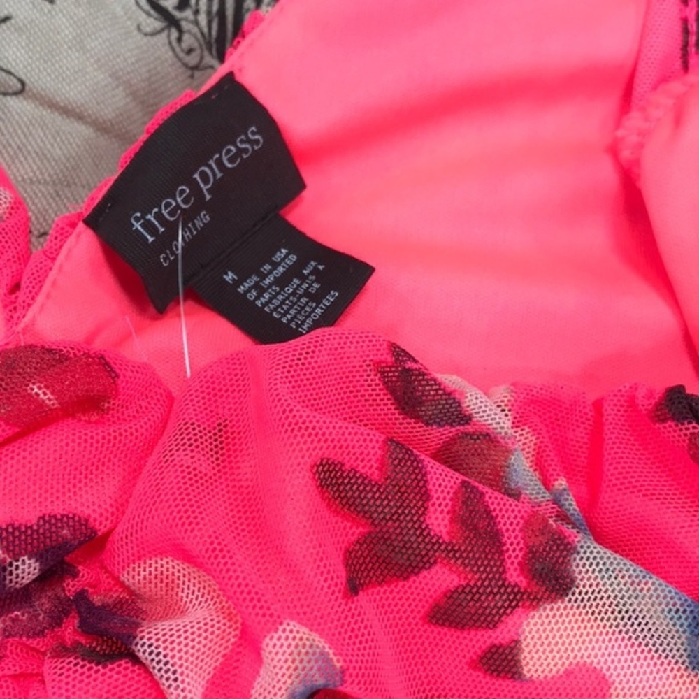 Free Press Mesh Ruched Mini Dress - Picture 6 of 9